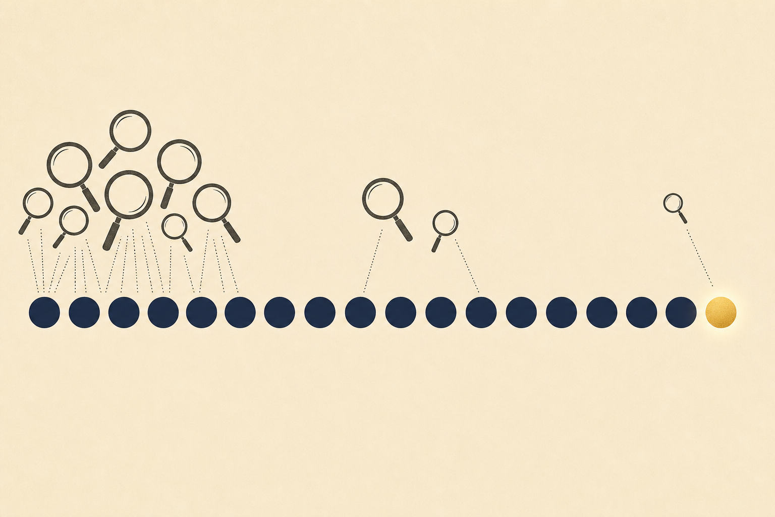 A supervised path widens as repeated outcomes earn operational trust.